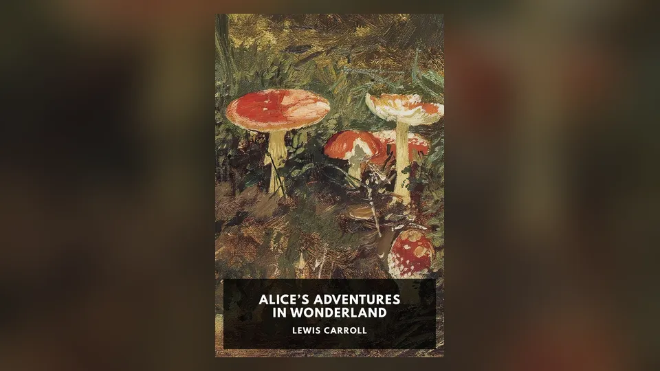 La couverture Standard Ebooks de Alice’s Adventures in Wonderland de Lewis Carroll