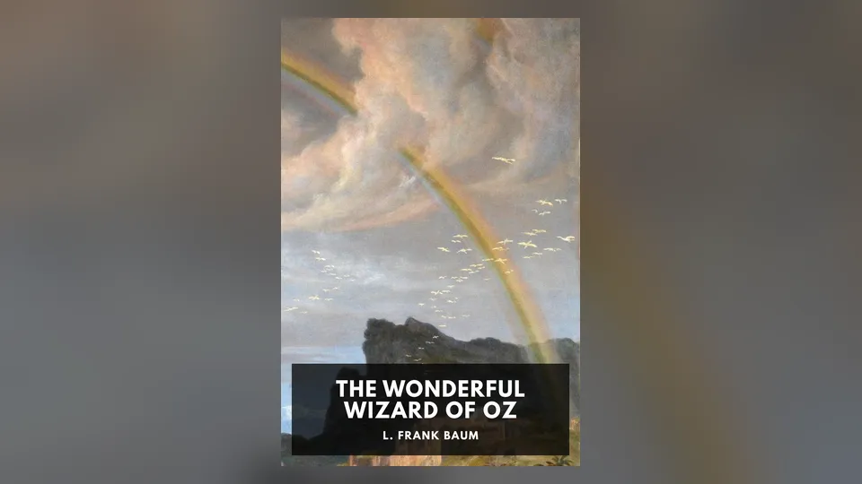 La couverture Standard Ebooks de The Wonderful Wizard of Oz de L. Frank Baum