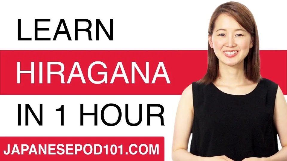 JapanesePod101 sur YouTube: “Learn ALL Hiragana in 1 Hour - How to Write and Read Japanese”