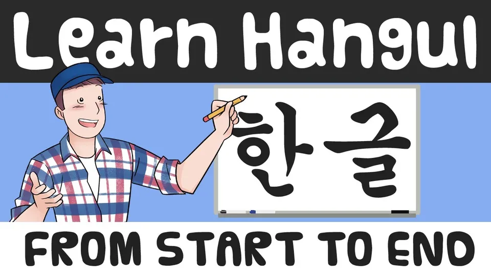 Go! Billy Korean trên YouTube: “Learn Hangul in 90 Minutes - Start to Finish [Complete Series]”
