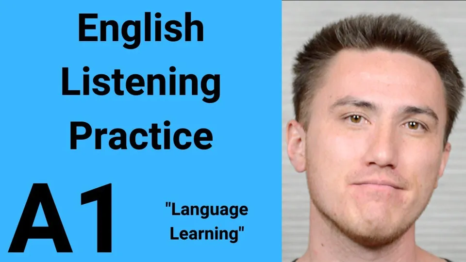 Listening Time on YouTube: “A1 English Listening Practice - Language Learning”