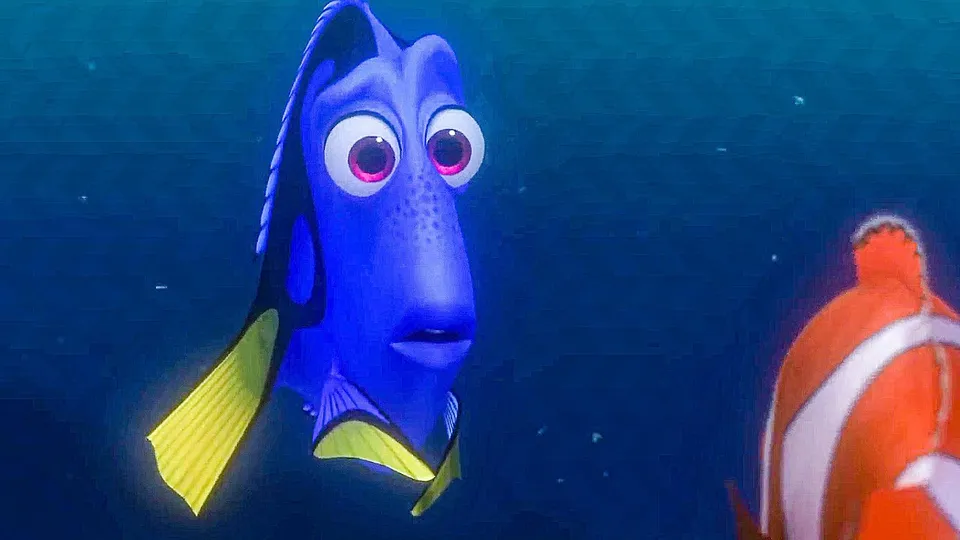Сцена из фильма на YouTube: ““I Suffer From Short Term Memory Loss” Scene - FINDING NEMO (2003)”