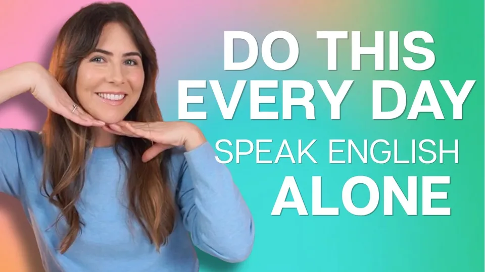 mmmEnglish على يوتيوب: “Speaking English On Your Own | Shadow Me Every Day”